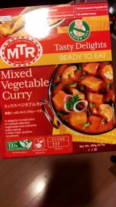 MTR社 Mixed Vegetable Curry
