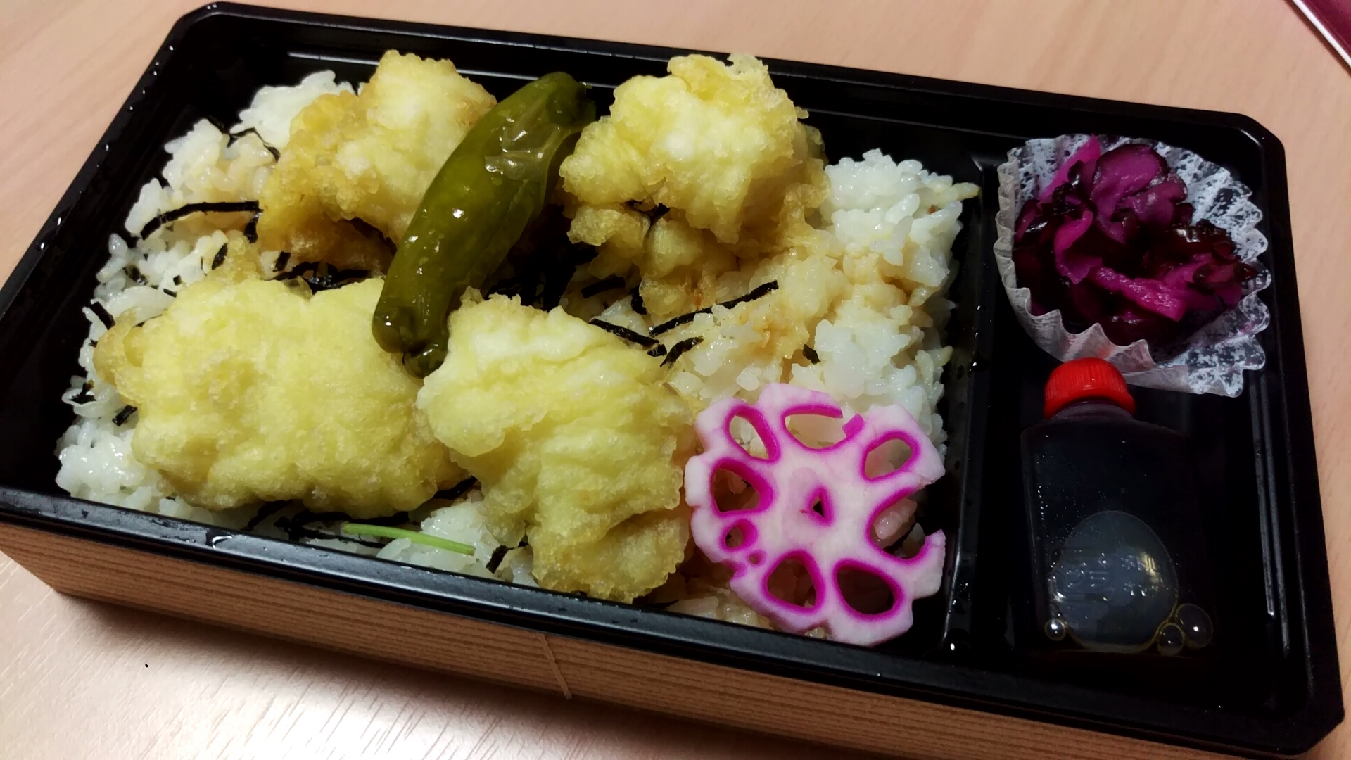 鱧の天ぷら、美味しかった！フワフワ